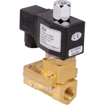 ELV ELV20 3/4" 24V DC (0.5-8 bar) Магнет вентил месинг нормално отворен (ELV20006/24DC)