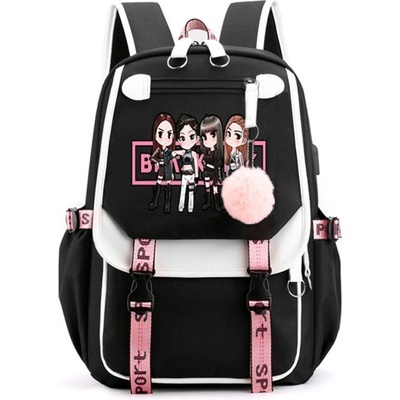 Lifestyle Blackpink 19 l černo/růžový