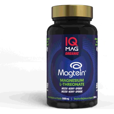 IQ MAG ORGANIC Magtein MAGNESIUM L-threonate 90 ks