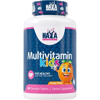Haya Labs Kids Multivitamin [60 Дъвчащи таблетки] Портокал