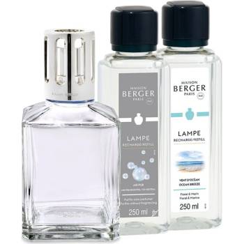 Maison Berger Paris Каталитична лампа Essentielle с неутрализатор на миризми Air Pur и аромат Океански Бриз (3398)