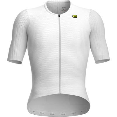 Alé Мъжка фланелка с къс ръкав за колоездене Alé R-EV1 Eagle S/S Jersey Cycling jersey - White - размер 5XL (056-3951-0320)