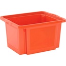 KIS Plastový úložný box - H Box S, oranžový, 23 L