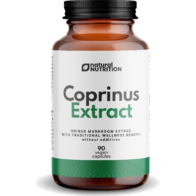 Natural Nutrition Coprinus extrakt 90 kapsúl