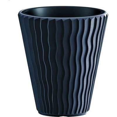 Prosperplast SANDY kvetináč 29,7 cm, antracit DBSP300
