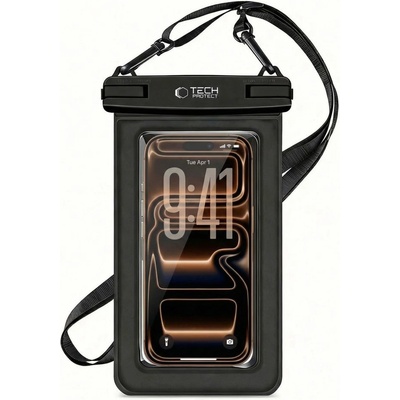 Tech-Protect uwc7 universal waterproof floating case 6.9 inch black (5906302340026)