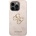 GUESS Калъф Guess - PU 4G Metal Logo, iPhone 15 Pro, розов (3666339171605)