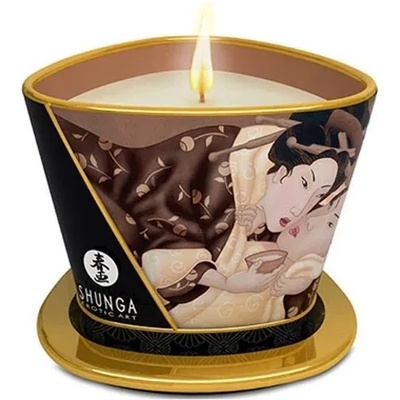 Масажна свещ с аромат на шоколад - Massage Candle 170ml (SHUNGA0125)