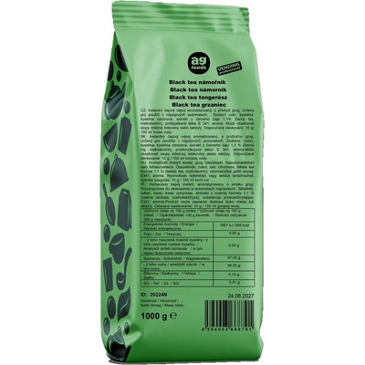 AG Foods Venda Black Tea Námořník čaj s příchutí rum 1000 g