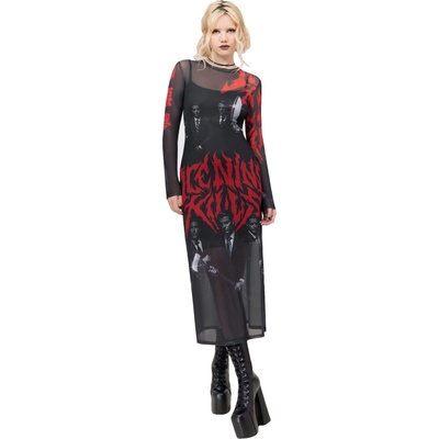 KILLSTAR Дамска рокля KILLSTAR x ICE NINE KILLS - Welcome To Horrorwood - Black - KSRA013109