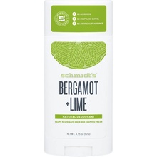 Schmidt's deostick bergamot a lime 75 g