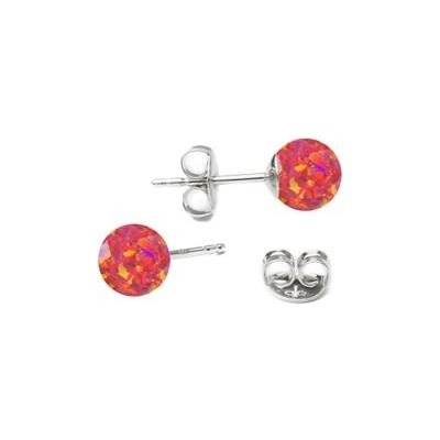 Nubis stříbrné opálové NBP20-OP25