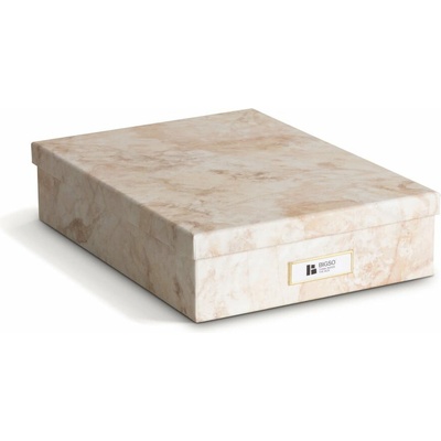 Bigso Oskar Paper Laminate organizér béžová/světlá/růžová