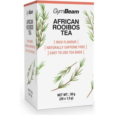 GymBeam Africký rooibos čaj 20 x 1,5g