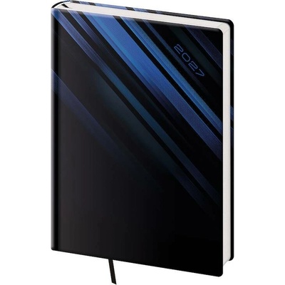 Vario Blue A5 Týždenný 2027 steel