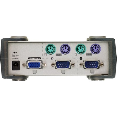 Aten CS-82AC 2-port KVM, PS/2, 1,2m