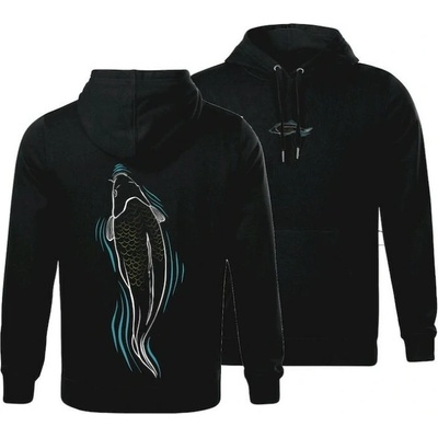 Giants Fishing Kapor pri Hladine mikina s kapucňou čierna