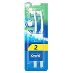Oral-B Четка за зъби Oral-B 3D White Fresh , Medium , 2 броя в опаковка (1100011842)