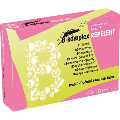 Rosenpharma B-komplex repelent 25 dražé
