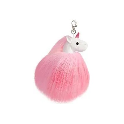 Aurora Плюшена играчка, Аврора - Ключодържател розов еднорог 14см. , 460119