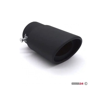 Paolo Накрайник за ауспух mt-5 - черен мат