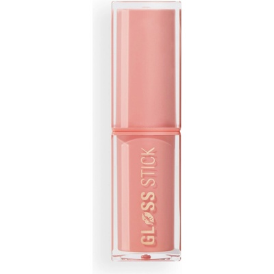 Revolution Pout Lip Gloss Stick Shimmer Peach Sorbet Nude 3 g