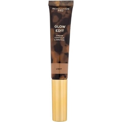 Revolution PRO Krémový bronzer Glow Edit Cream Contour & Bronze Light 15 ml – Zboží Dáma