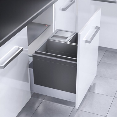 Hailo 600 TRIPLE-XL 1 x 28 L 2 x 13 L tmavosivá
