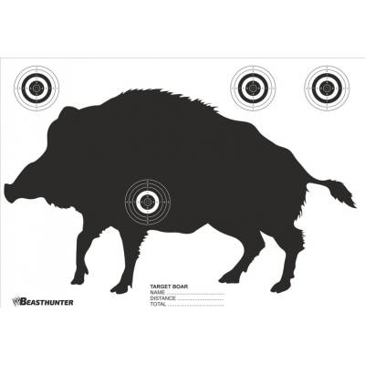 Terč silueta Beast Hunter Boar 10ks – Zboží Dáma