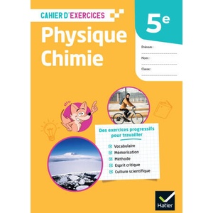 Cahier d'exercices - Physique chimie 5e - Ed. 2026 - Cahier élève (2026)