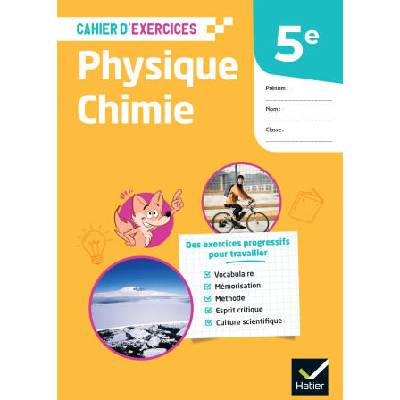 Cahier d'exercices - Physique chimie 5e - Ed. 2026 - Cahier élève | Cécile Dussine, Vanina Monnet, Pauline Faure, Elodie Kaminski, Julien Machet, Laëticia Querois, Karine Tran-Cong, Alexandre Vernex