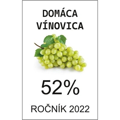 Samolepiaca etiketa 69x109 Vínovica