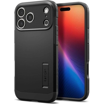 Spigen MagSafe Противоударен Калъф за iPhone 17 Pro Max, Spigen Tough Armor T Case, Черен (ACS10297)