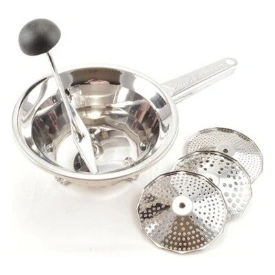 Cookcase art.170 Ruční nerezový pasírovač, 3 vyměnitelné sítka, 20cm