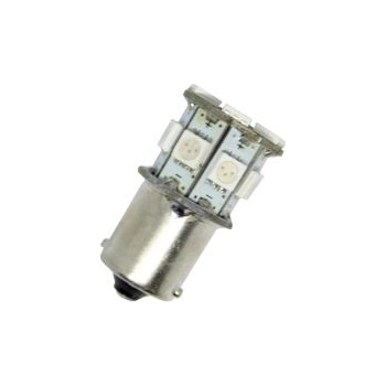Image 1 of Диодна крушка тип ba15s с 13 smd диода единична светлина Червен
