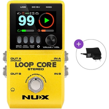 Nux Loop Core Stereo SET Eфект за китара (NCL-2-SET)