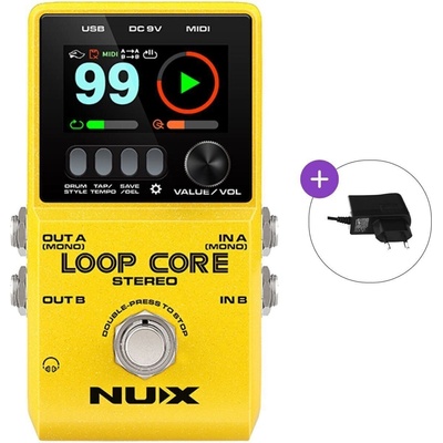 Nux Loop Core Stereo SET Eфект за китара (NCL-2-SET)
