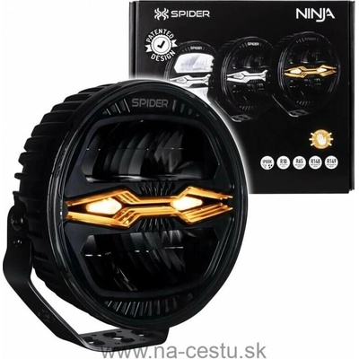 Okrúhle diaľkové LED svetlo X-SPIDER NINJA