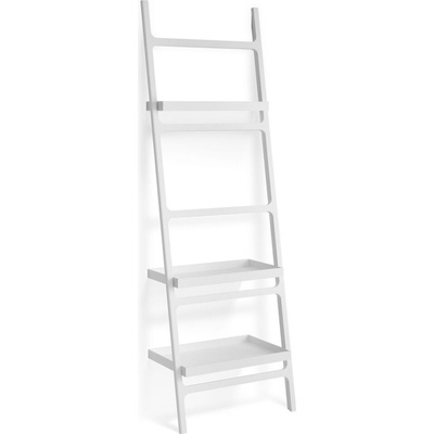 DECOR WALTHER Поставка за кърпи стълба Stone с рафтове бяло-матова (0932050)