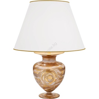 Kolarz 1415.71M. CH - Настолна лампа ANFORA 1xE27/100W/230V 24K златист (KL0333)