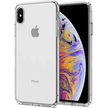 Spigen Liquid Crystal Case - тънък силикнов (TPU) калъф за iPhone XS Max (прозрачен)