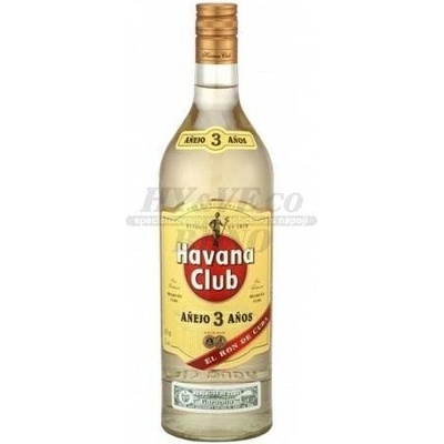 Havana Club Anejo 3y 37,5% 3 l (holá láhev)