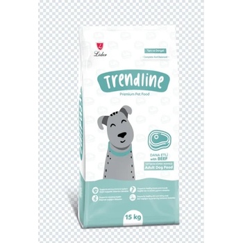 TRENDLINE Adult Dog Food Beef - Пълноценна храна за израснали кучета от всички породи с говеждо 15 кг