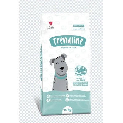 TRENDLINE Adult Dog Food Beef - Пълноценна храна за израснали кучета от всички породи с говеждо 15 кг