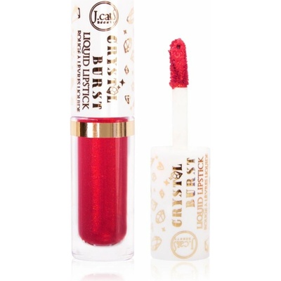 J,Cat Beauty Crystal Burst dlouhotrvající tekutá rtěnka 0,8 g