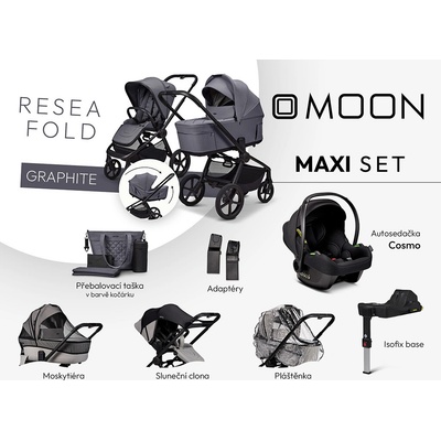 Moon ReSea FOLD maxi set Graphite 2026