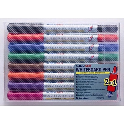 Artline Бяла дъска Маркер 541T 2-в-1 8-комплект (EK-541T/8W 98)
