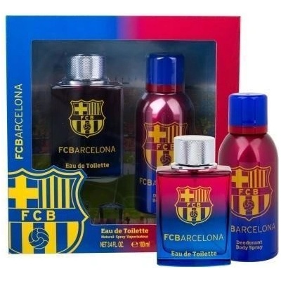 EP Line FC Barcelona EDT 100 ml + deospray 150 ml darčeková sada