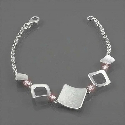 Zlatnictví U Kostela stříbrný s bílými zirkony AUS10426