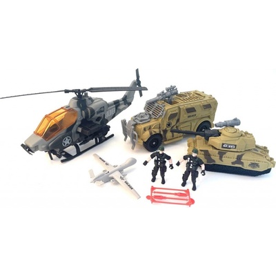 Alltoys Veľká vojenská sada helikoptéra